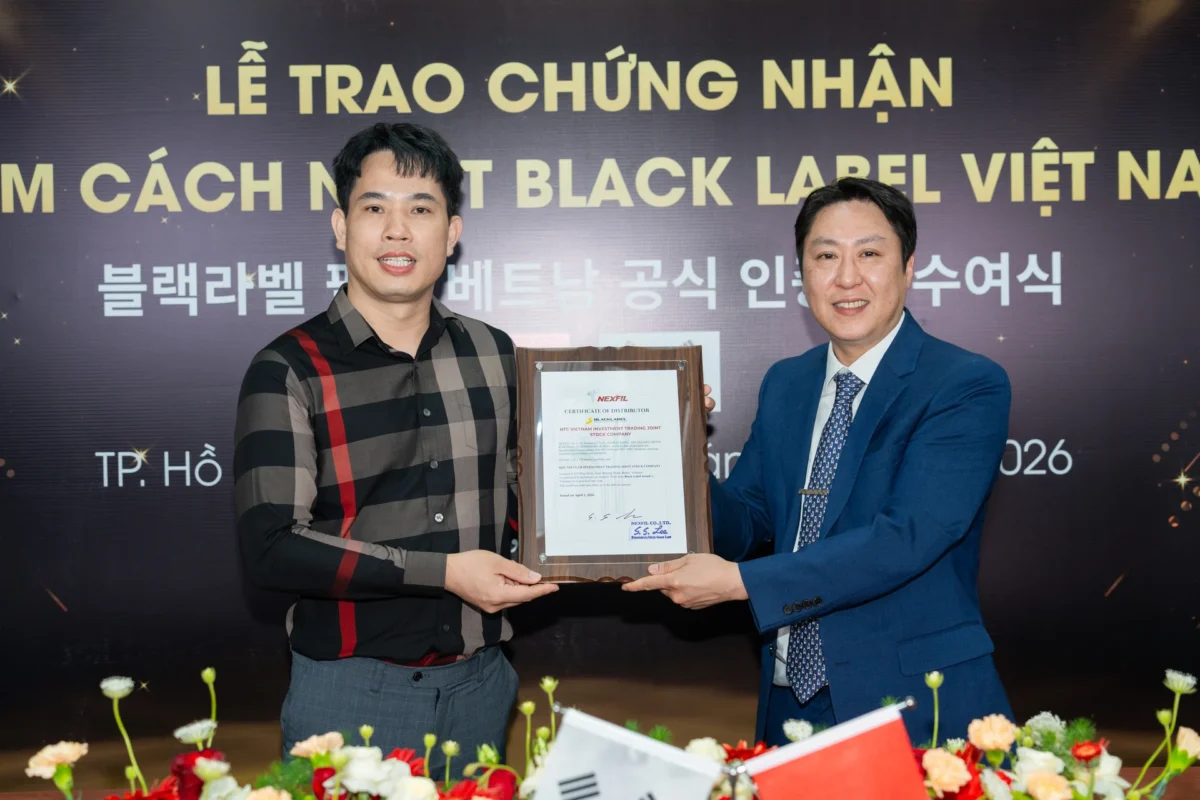 BLACK LABEL VIET NAM 11 Lễ Trao Chứng Nhận