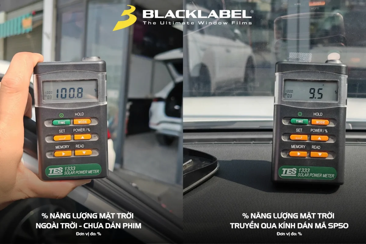 Phim phản xạ nhiệt black label