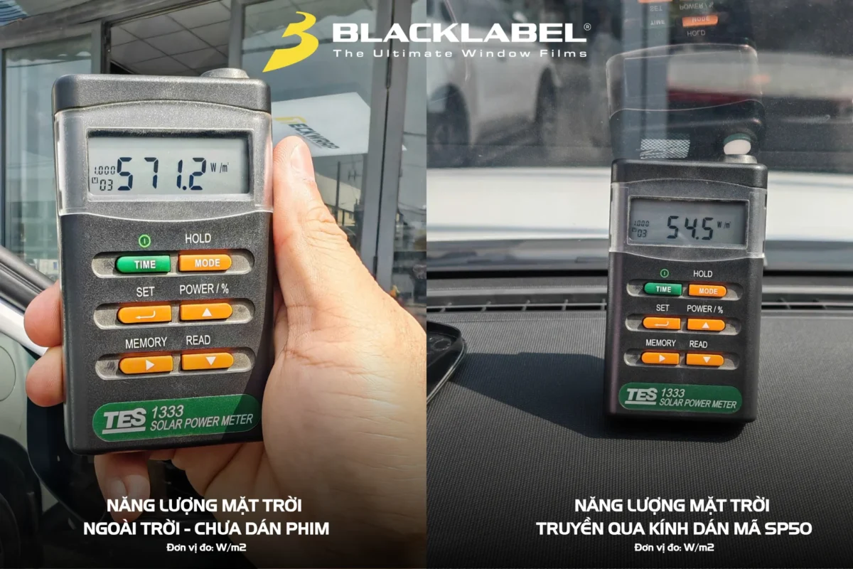 Phim phản xạ nhiệt black label