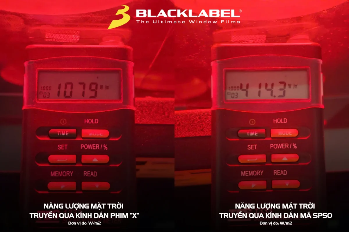 3 Phim phản xạ nhiệt Black Label