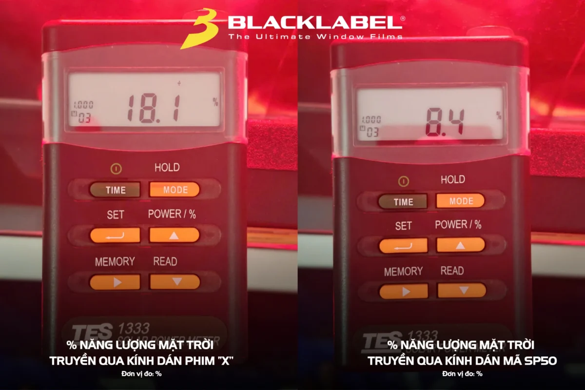 4 Phim phản xạ nhiệt Black Label