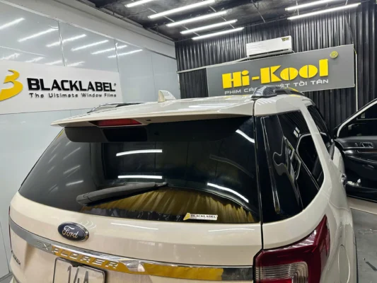 duy nam auto thi cong phim cach nhiet black label 27 Phim cách nhiệt Black Label
